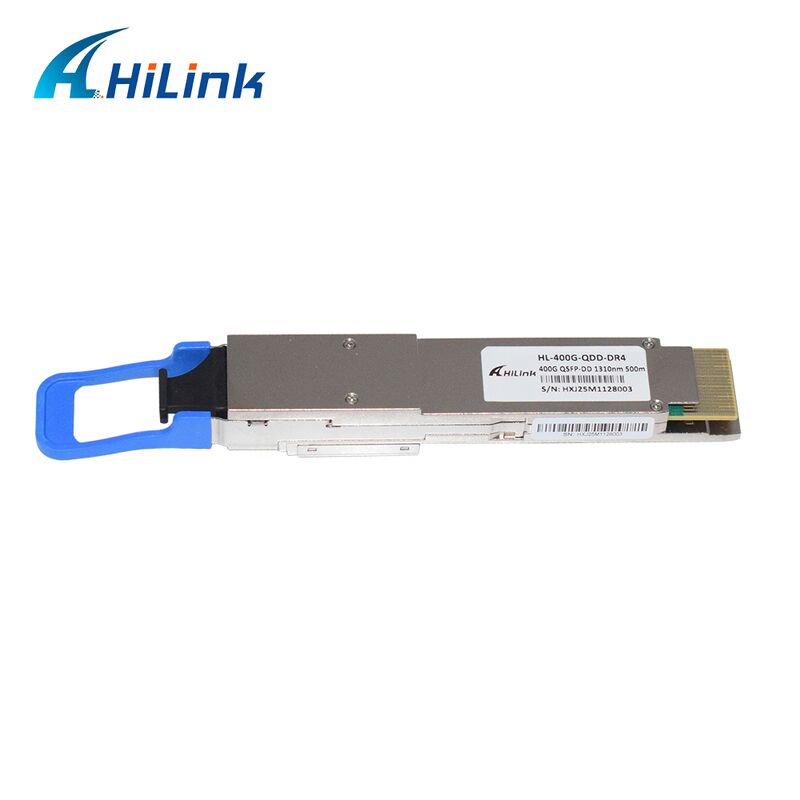 ماژول فرستنده-گیرنده نوری Hilink HL-400G-QDD-DR4 با سرعت 400 گیگابیت بر ثانیه، 500 متر، QSFP-DD DR4، MPO-12