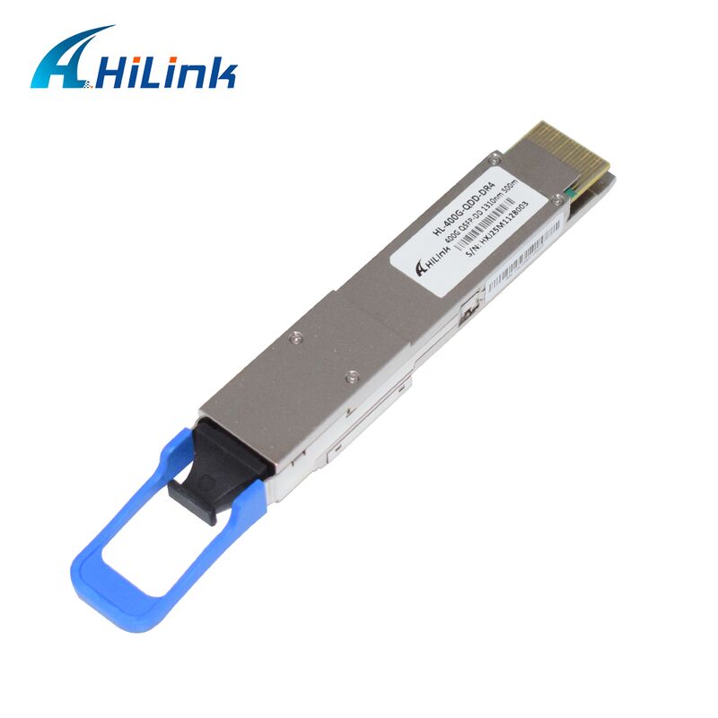 ماژول فرستنده-گیرنده نوری Hilink HL-400G-QDD-DR4 با سرعت 400 گیگابیت بر ثانیه، 500 متر، QSFP-DD DR4، MPO-12
