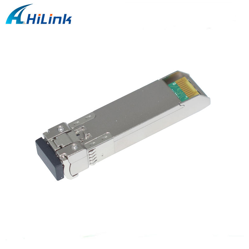 هیلینک 10Gb SFP + DWDM SFP 100GHz CH17 ~ 61 اختیاری 80km Transceiver Optical Module Duplex LC تجاری صنعتی