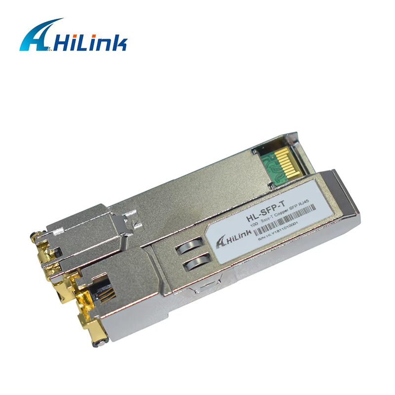 فرستنده و گیرنده SFP مسی Hilink HL-SFP-T 1000BASE-T و 10/100/1000BASE-T با کانکتور RJ-45