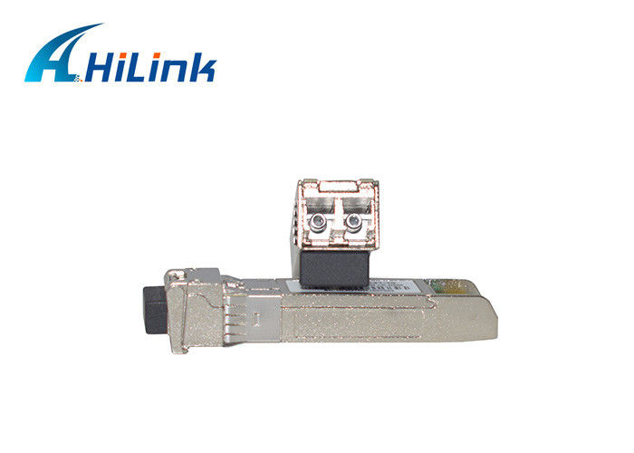 10G Dwdm Sfp ماژول 100KM اترنت فرستنده نوری 17-61 کانال LC اتصال دهنده LC