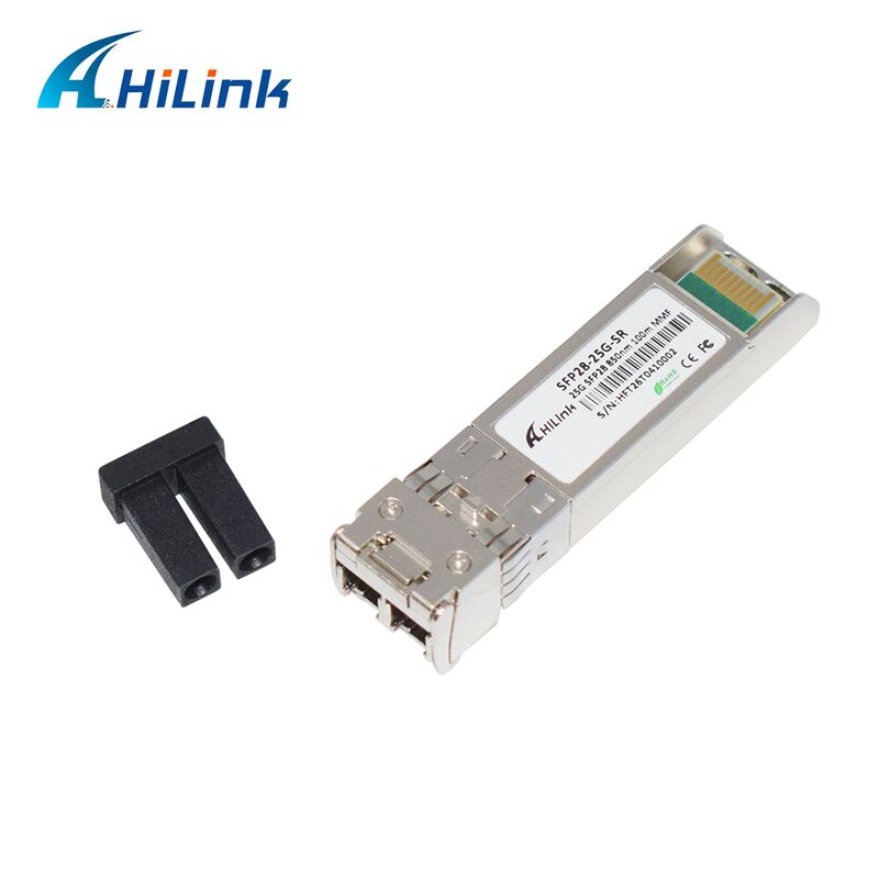 ماژول فرستنده و گیرنده 25G SFP28 SR دوگانه LC با سرعت داده 25 گیگابیت بر ثانیه، برد 100 متر و طول موج 850 نانومتر HL-SFP28-25G-SR