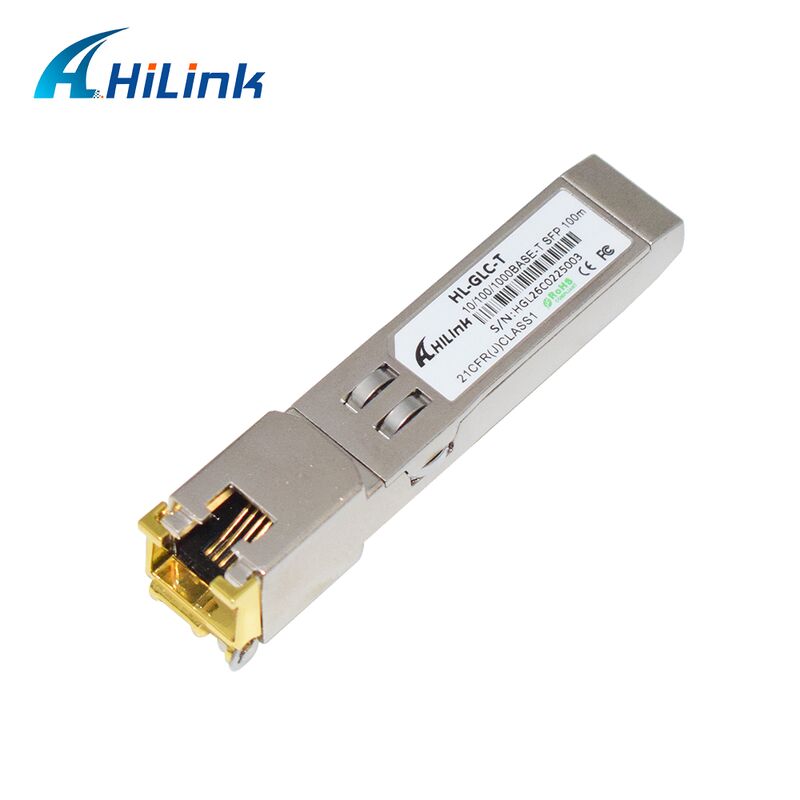 10/100/1000BASE-T SFP Transceiver Copper RJ45 GLC-T for Gigabit Ethernet