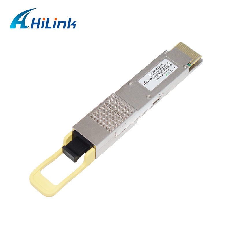 Hilink Compatible 400G QSFP-DD SR4 Optical Module with MPO-12 Connector for 100m Transmission