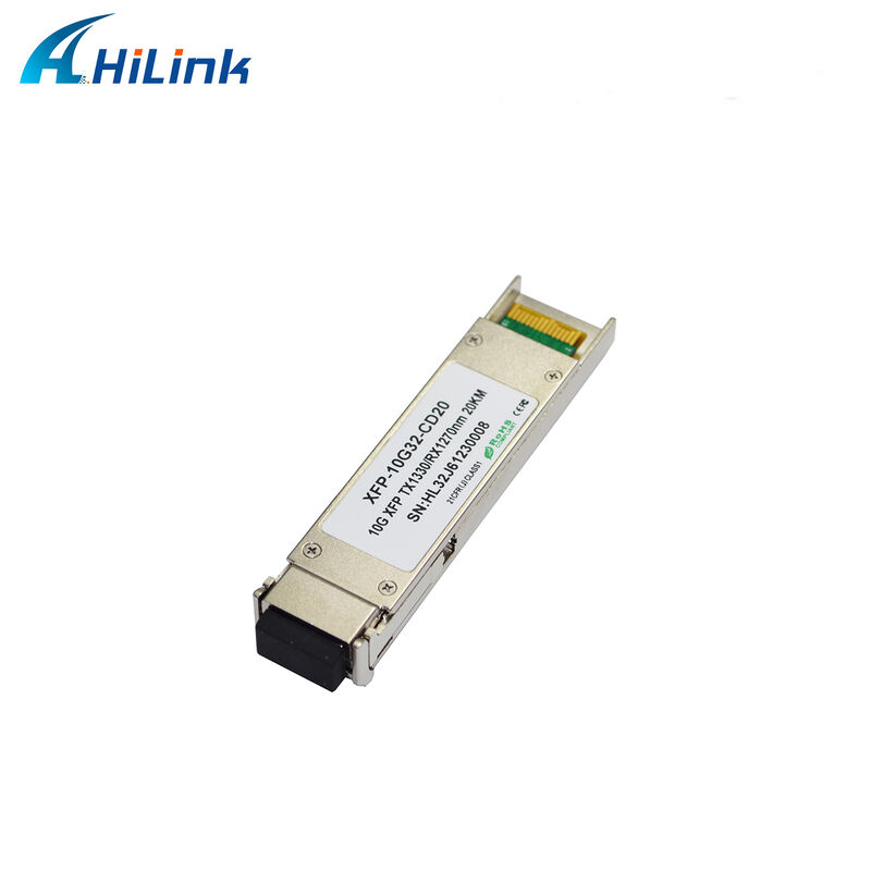 10Gb / s XFP دو طرفه گیرنده با 20km دسترسی و عملکرد DDM برای برنامه های کاربردی 10G اترنت