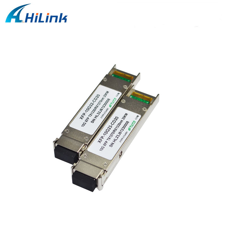10Gb / s XFP دو طرفه گیرنده با 20km دسترسی و عملکرد DDM برای برنامه های کاربردی 10G اترنت