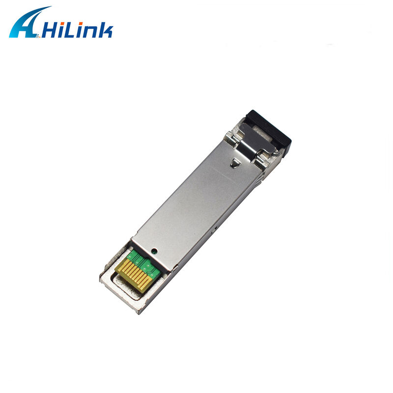 هیلینک 1.25Gb / s SFP فرستنده نوری 1550nm 80km گرم قابل وصل GBIC RoHS سازگار