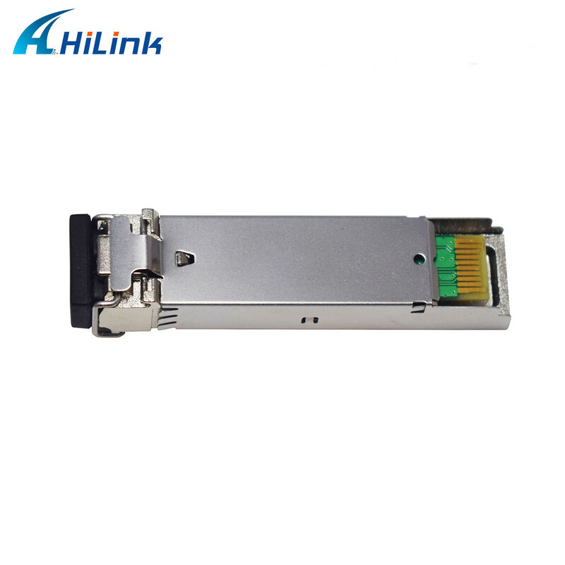 هیلینک 1.25Gb / s SFP فرستنده نوری 1550nm 80km گرم قابل وصل GBIC RoHS سازگار