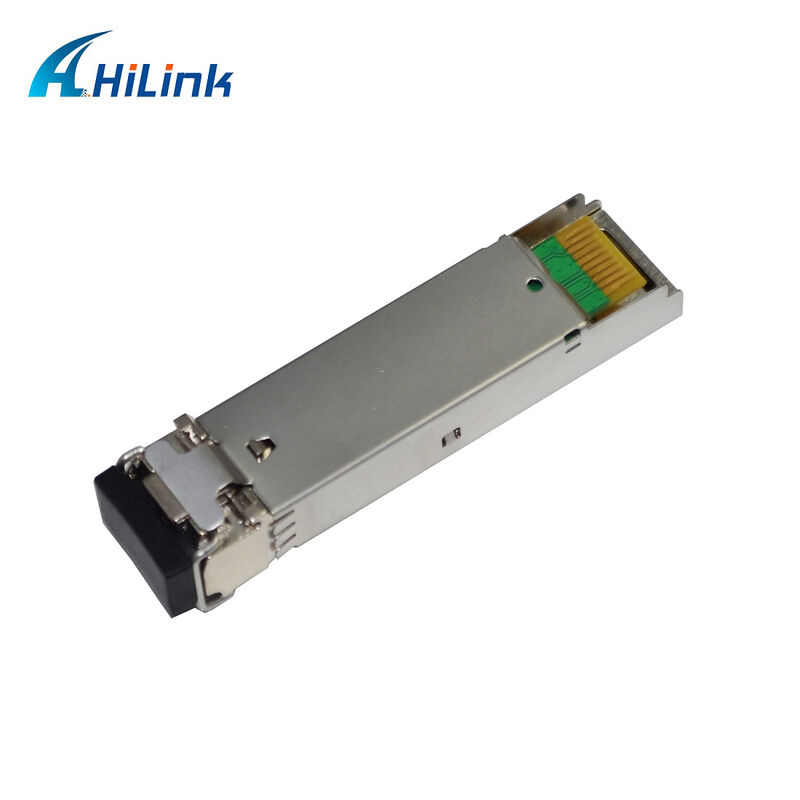 هیلینک 1.25Gb / s SFP فرستنده نوری 1550nm 80km گرم قابل وصل GBIC RoHS سازگار