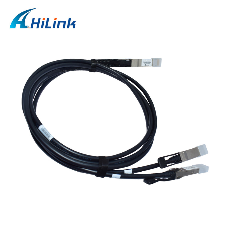 کابل DAC 2M 400G QSFPDD به 2X200G / SFP56DAC 30AWG کابل Twinax مسی وصل مستقیم