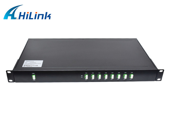تجهیزات نوری دستگاه DWDM 2x8CH DWDM MUX DEMUX 1U 19'' Rack LC/APC C43-C50