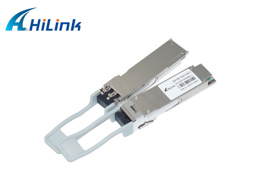 طول موج 850-940 نانومتر فرستنده نوری فیبر نوری اتصال LC 100G-Base QSFP28 SWDM4