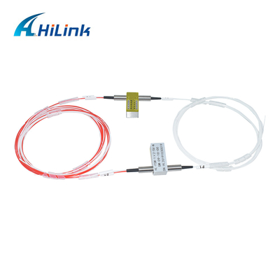 سوئیچ نوری مکانیکی 1x2 FSW SM 1310nm 1550nm 900um 0.5M بدون اتصال بدون اتصال