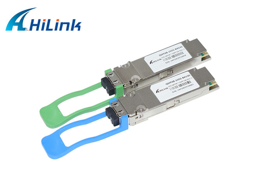 فرستنده و گیرنده نوری 100 گیگابیت بر ثانیه QSFP28 ER 30KM BIDI تک لامبدا QSFP28-100G-BXU30/QSFP28-100G-BXD30