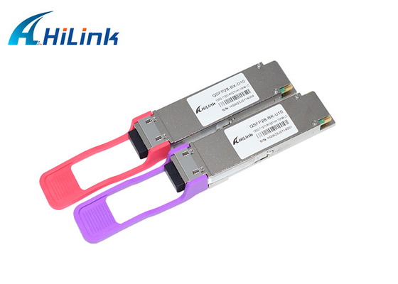 فرستنده و گیرنده نوری 100G QSFP28 PAM4 10 کیلومتری LR BIDI Simplex LC 1271/1331nm SMF DOM