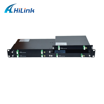 40G/100G LR ER دو فایبر به یک فیبر تبدیل کننده ABS LGX 1U Rack LC SC FC UPC/APC