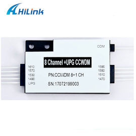 8 کانال کوچک کوچک CWDM Mux Demux ماژول فیبر CCWDM چندگانه