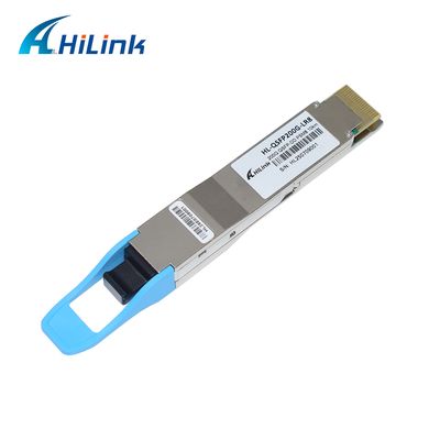 فرستنده و گيرنده نوری 10KM 1310nm MPO16 APC 8 درجه DOM 200G QSFP DD LR8 PSM8 فاصله طول موج