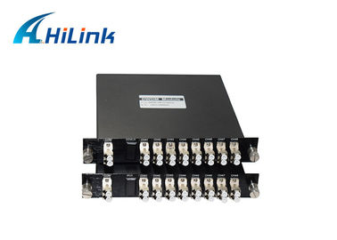 جعبه LGX جعبه چند منظوره Demultiplexer نوری Mux Demux 1x8ch دو جداره فیبر بالا