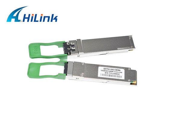 QSFP28 1310nm ماژول گیرنده نوری DOM QSFP-100G-CWDM4-S