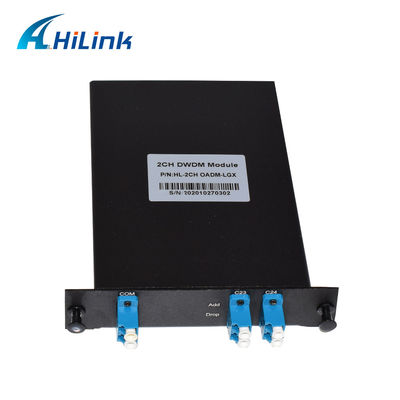 1310nm 2ch Optical Add Drop Multiplexer Dwdm افزودن Oadm Mux Demux Dwdm