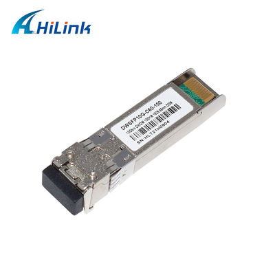 100KM DWDM DWSFP10G SFP+ ماژول فرستنده C60 1529.55nm 100km LC DOM
