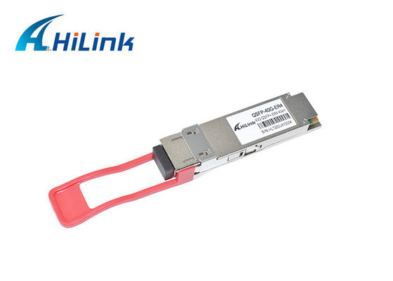 QSFP+ 40KM 40G ER4 فرستنده نوری ماژول 1270nm SMF LC